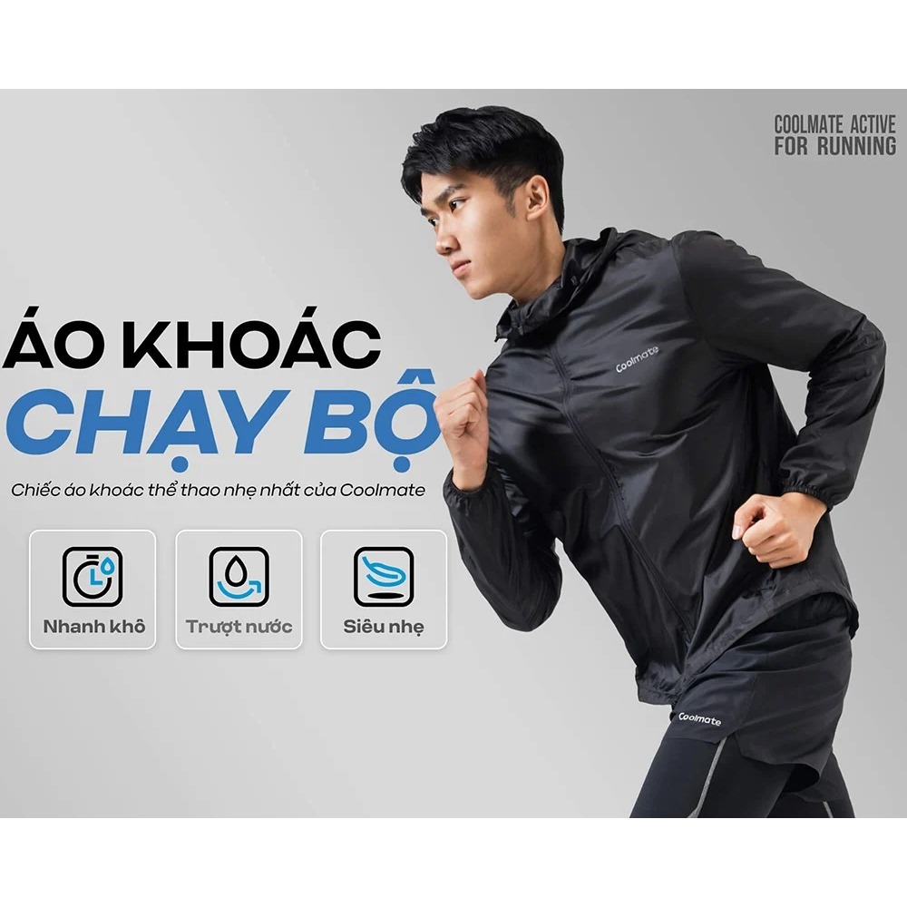 Set chạy bộ Fast & Free thấm hút nhanh khô - Thương hiệu Coolmate