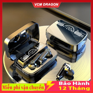 Tai Nghe Không Dây M19 / M100 / M10 / F9 tws bluetooth v5.3 Âm Thanh Nổi Giảm Ồn Chống Thấm Nước Có mic