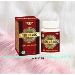 Thanh Tâm Hoàng Kingphar - Hộp 40 viên - hỗ trợ Tim mạch - huyết áp