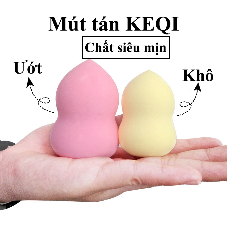 Bông mút tán nền Jelly Party hình Giọt Nước - Trứng Vát - Hồ Lô siêu mịn