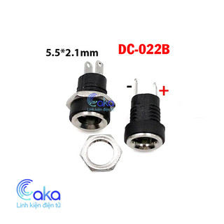 Jack DC Cái - Jack sạc DC 022B chuẩn 5.5mm x 2.1mm