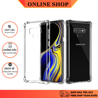 Ốp lưng Samsung Galaxy Note 8, Note 9, Note 10 Pro, S8, S8 Plus, S9, S10 Plus... nhựa dẻo chống sốc- Trong suốt