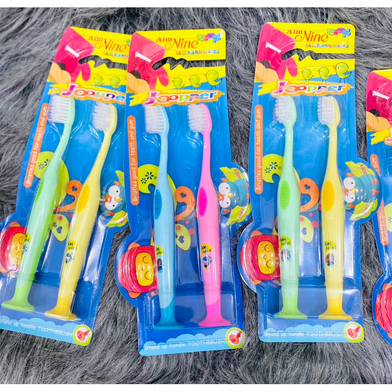 BÀN CHẢI ĐÁNH RĂNG TRẺ EM NINE JOOPPER THÁI LAN cặp đôi