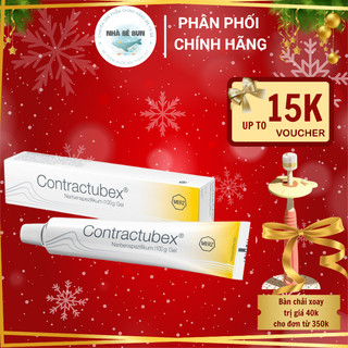 Kem sẹo Contractubex, kem mờ sẹo thâm, sẹo lồi, sẹo lõm, sẹo mụn chuẩn Đức