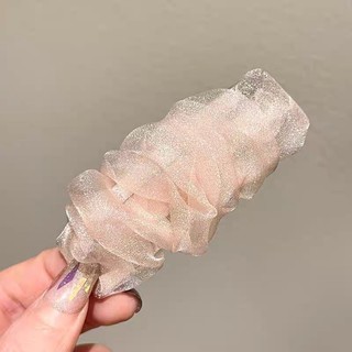 Kẹp Tóc Mái, Kẹp Tóc Đính Đá Voan Nhún