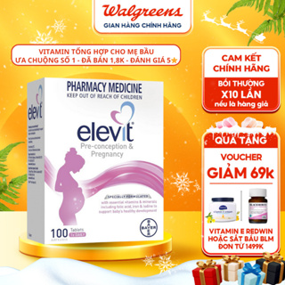 Elevit bầu Healthy Baby Healthy Mum hỗ trợ tăng cường sức khoẻ