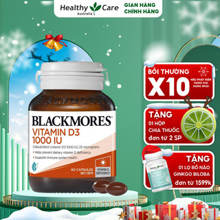 Vitamin E tự nhiên 1000IU Blackmores 30 viên bổ sung vitamin E giúp đẹp da của Úc