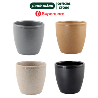  Combo Ly lùn chất liệu melamine nhiều màu sắc dung tích 200ml- C142 Superware Thái Lan 
