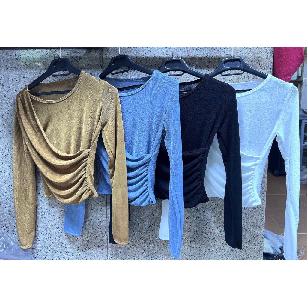 🍒🍒🍒 ÁO THUN NHŨ CHÉO NHÚN SƯỜN CHÉO KIỂU TD CHẤT THUN QC LYIE HÀNG CHUẨN