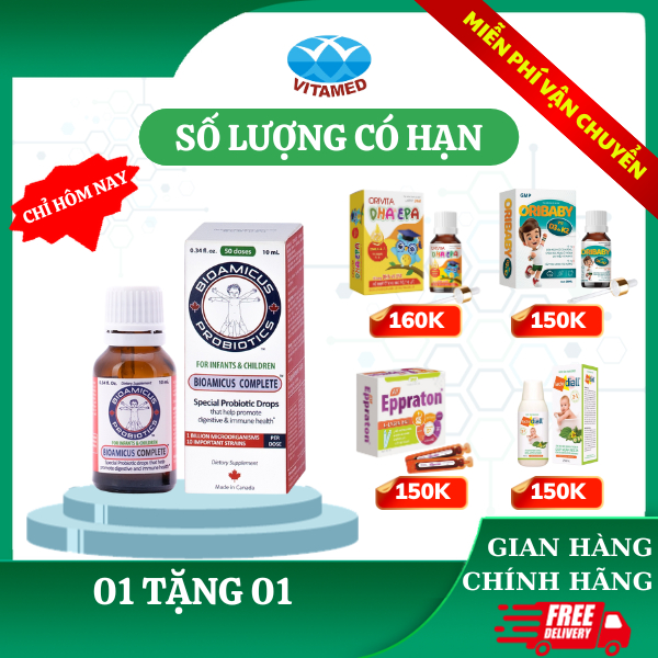 Men vi sinh 10 chủng BioAmicus Complete