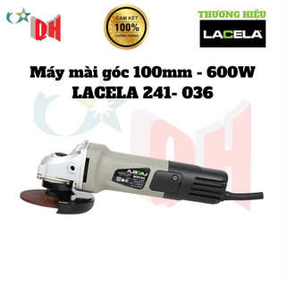 Máy mài góc 100mm - 600w dùng điện lacela 241-036 - hàng chính hãng