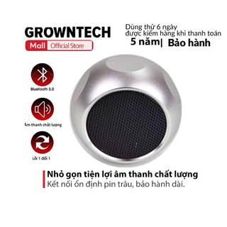 Loa mini bluetooth siêu nhỏ M10 GrownTech vỏ kim loại 1000mAh kết nối 10m hình lục giác sang trọng