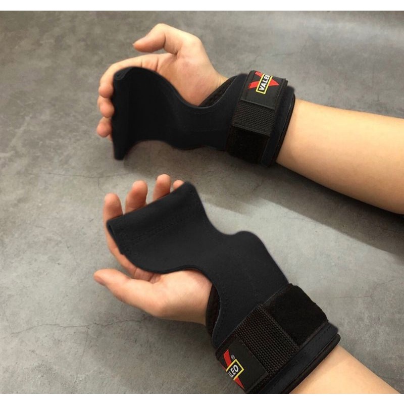 Gang Tay Tập Gym, Dây Kéo Lưng  Da Bò Hỗ Trợ Deadlift - Thể Thao Valeo