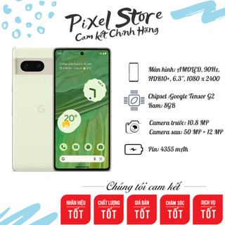 Điện thoại google pixel 7 quốc tế 8/128gb/256gb