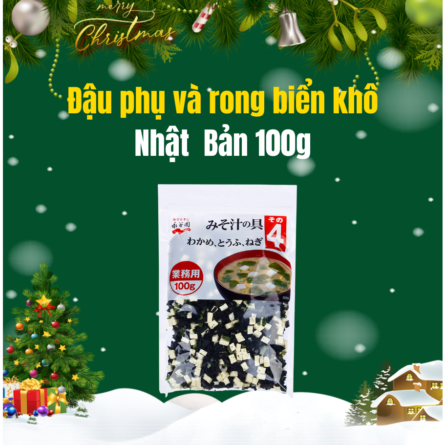 ĐẬU PHỤ VÀ RONG BIỂN KHÔ NHẬT BẢN