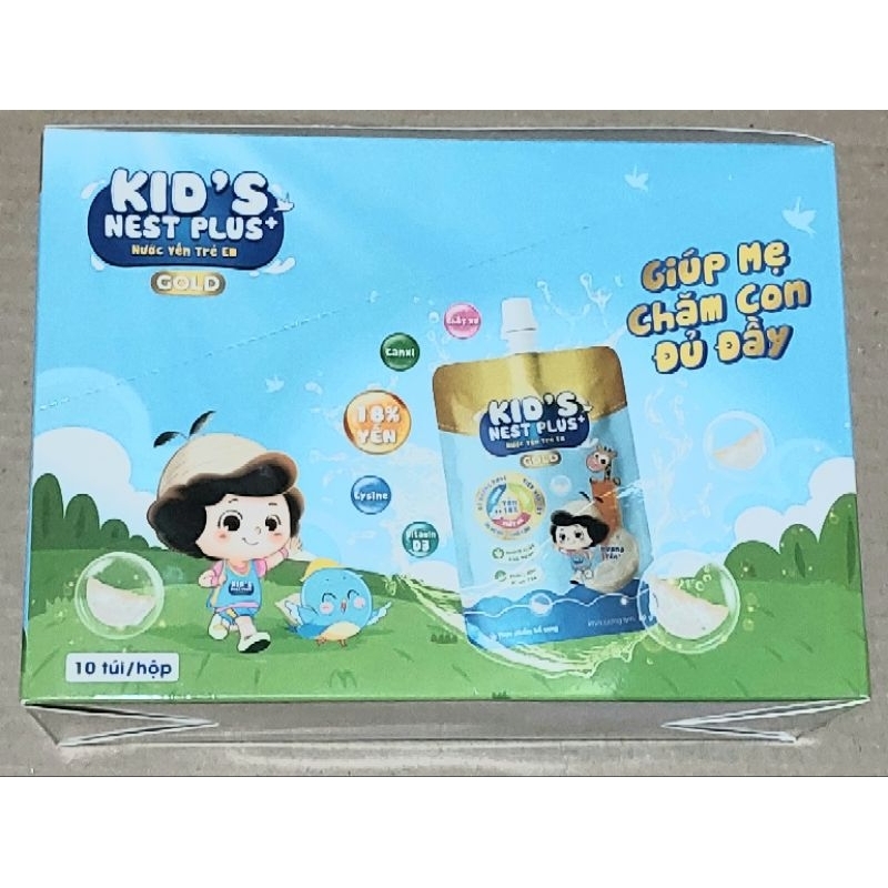 Nước Yến Sào Trẻ Em Gold Kid's Nest Plus+