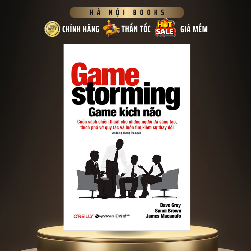 Sách- Game Kích Não - Game Storming - AlphaBooks