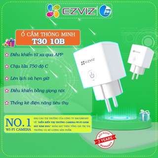  Ổ cắm điện thông minh Ezviz chính hãng T30-10A T30-10B T30