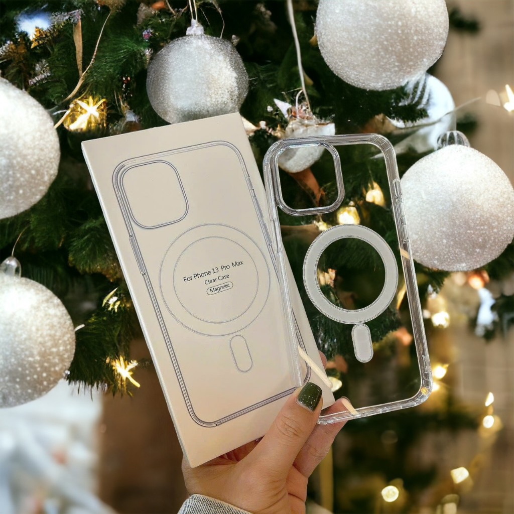 Ốp Iphone trong suốt hỗ trợ sạc không dây hút từ cho X/Xs/Xr/Xsmax/11/12/13/14/15/Pro/Max/Promax/Plus Citycase