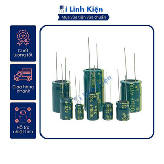 Tụ hóa 35v 100uf-10000uf tần số cao