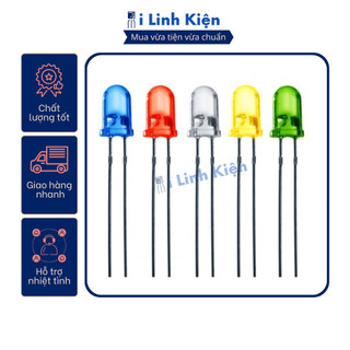 LED 5mm đủ các màu, đa dạng mẫu mã túi 10 con