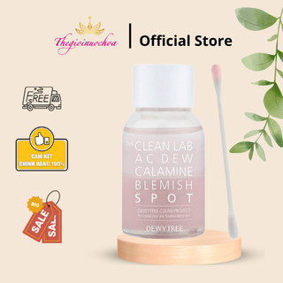 Tinh chất chấm mụn dewytree the clean lab ac dew calamine blemish spot