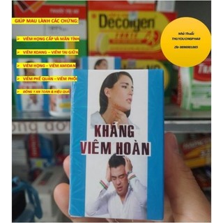 ★★kháng viêm hoàn lọ 40viên★★ giúp mau lành các chứng :☞viêm họng☞viêm mũi xoang☞viêm tai giữa☞viêm phế quản