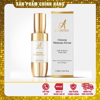 Serum nám nhân sâm A cosmetic, serum nám Phương anh, serum nám A cosmetics, tinh chất nám A cosmetic