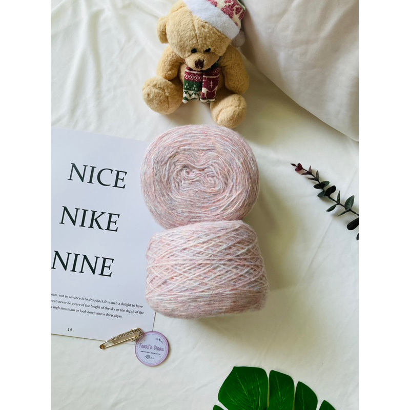 Yarn - Len Mohair Cúc Tần | Cỡ sợi ~ 1.0mm - 1.5mm | Sợi Thu Đông - Siêu nhẹ, mềm - Ấm áp không dậm ngứa | Terri Store