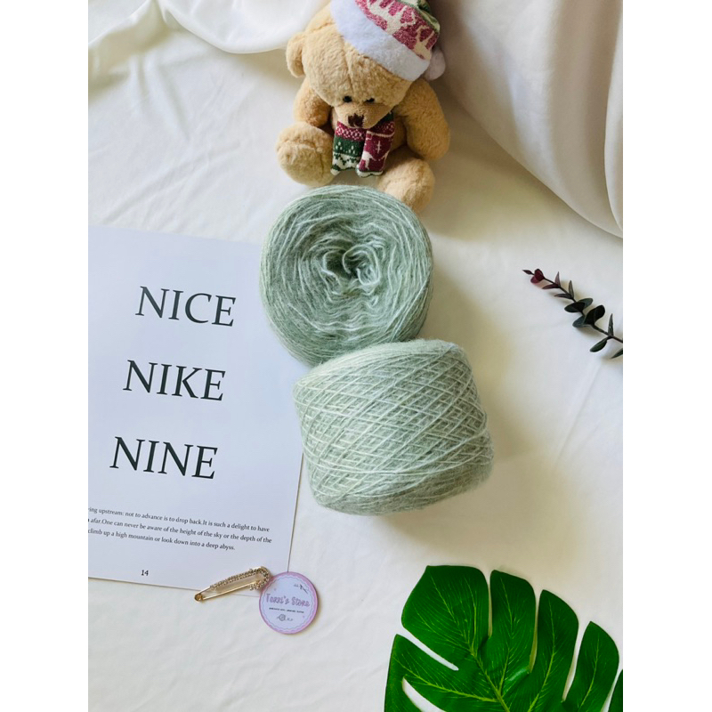 Yarn - Len Mohair Cúc Tần | Cỡ sợi ~ 1.0mm - 1.5mm | Sợi Thu Đông - Siêu nhẹ, mềm - Ấm áp không dậm ngứa | Terri Store