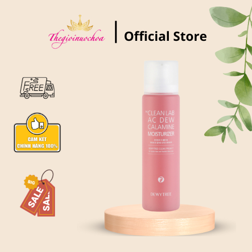 Gel dưỡng ẩm kiểm soát mụn DEWYTREE THE CLEAN LAB AC DEW CALAMINE MOISTURIZER