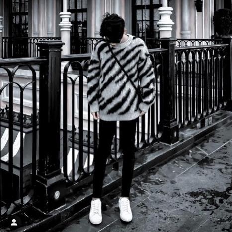 Áo Sweater, Áo Len Lông Hổ Vằn Cao Cấp Họa Tiết Vằn Luxury Nam Nữ Hàng Loại 1