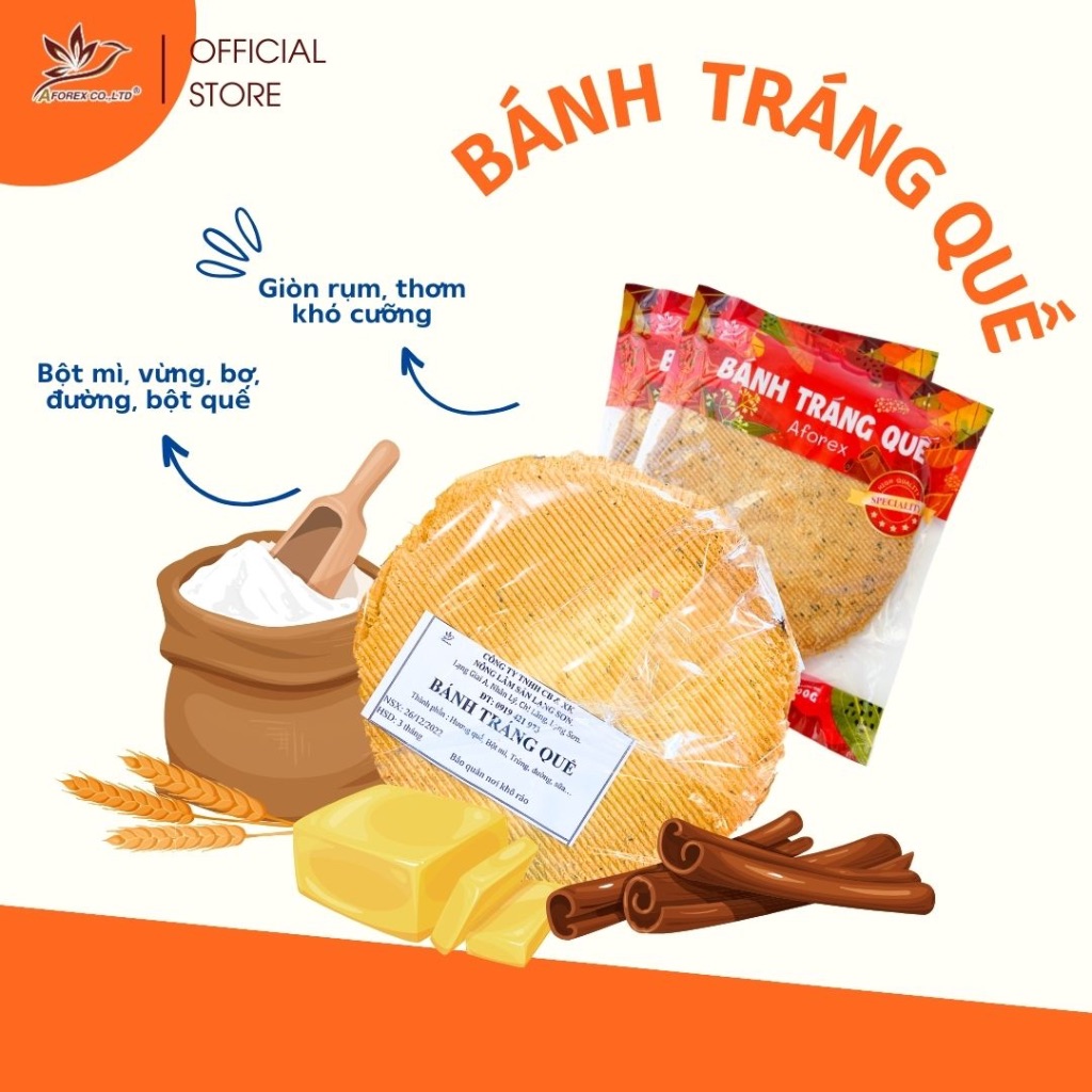 Bánh tráng Quế Aforex Co.,Ltd