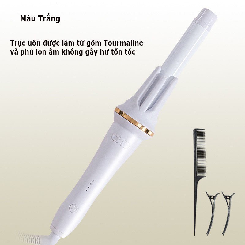 Máy uốn tóc xoăn tự động 28mm 7Days Smile Automatic Curler cao cấp kiểu Hàn Quốc UT04