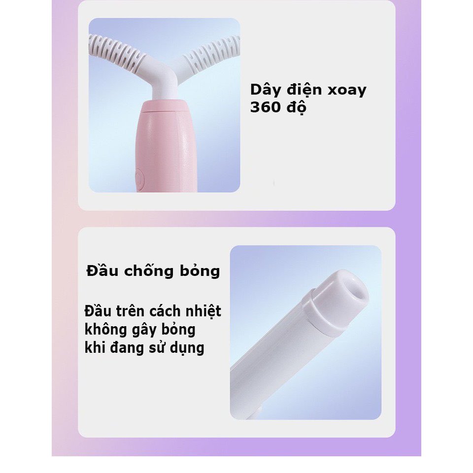 Máy uốn tóc xoăn tự động 28mm 7Days Smile Automatic Curler cao cấp kiểu Hàn Quốc UT04