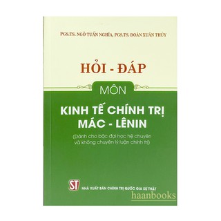 Sách - Hỏi đáp môn Kinh tế chính trị Mác - Lê nin