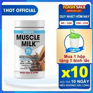 BỘT SỮA MUSCLE MILK HỔ TRỢ  TĂNG CÂN, TĂNG CƠ BỘT SỮA DINH DƯỠNG