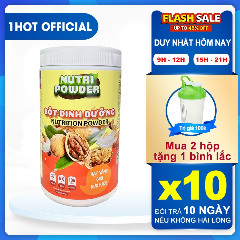 1KG BỘT NGŨ CỐC TĂNG CÂN TỰ NHIÊN CAO CẤP