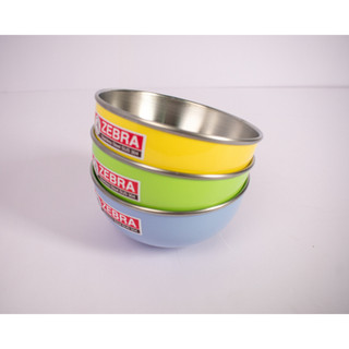 Chén inox zebra thailand cao cấp hai lớp cách nhiệt zebra 11cm - 124002/124004