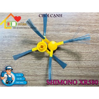 Phụ kiện robot hút bụi shimono xr580, chổi cạnh, chổi quét, lọc bụi, khăn lau, giẻ lau, chổi cuốn, chổi chính.