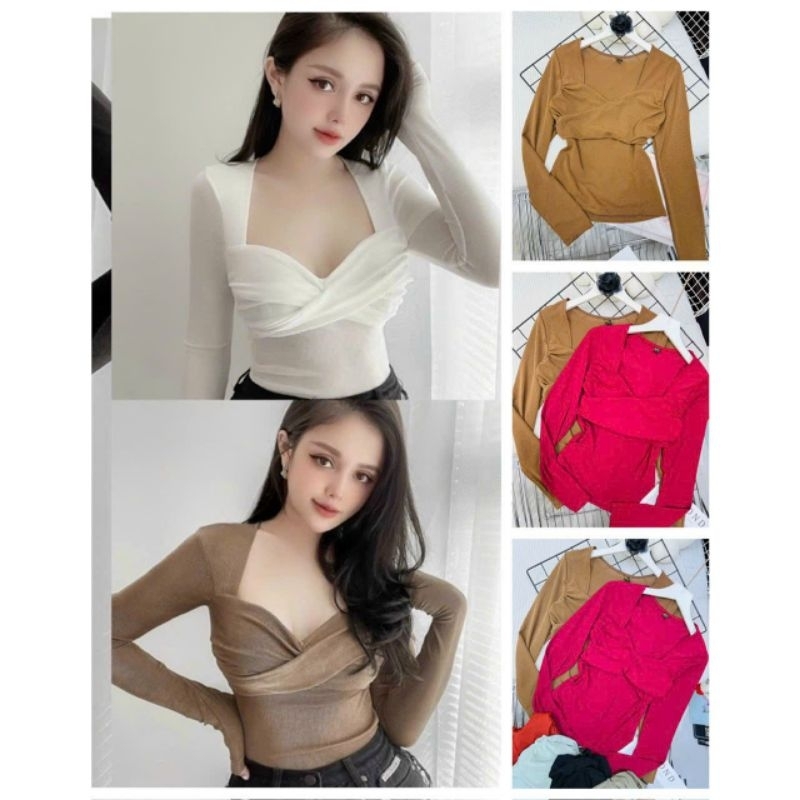 Áo Tiểu Thư Tay Phồng