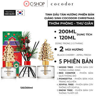 Tinh dầu tán hương phiên bản Giáng sinh đặc biệt Cocodor Christmas Edition Diffuser chính hãng