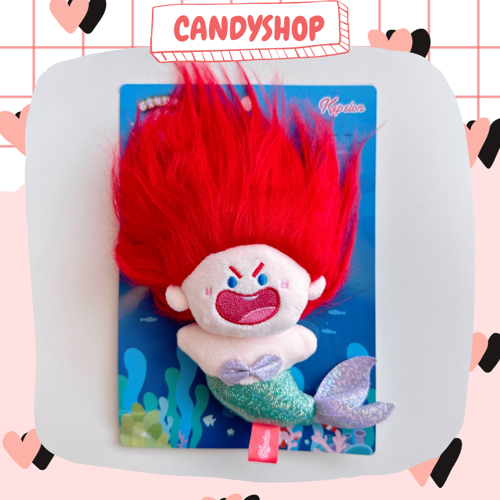 Búp bê móc khóa Nàng tiên cá siêu dễ thương vui nhộn thích hợp sưu tầm trang trí, làm quà tặng  CANDYSHOP