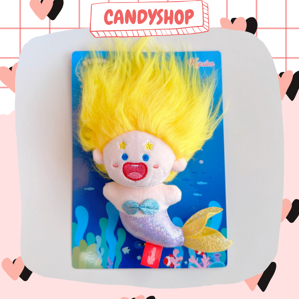 Búp bê móc khóa Nàng tiên cá siêu dễ thương vui nhộn thích hợp sưu tầm trang trí, làm quà tặng  CANDYSHOP