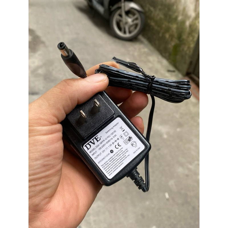 Adapter nguồn DVE 12V 1.5A dùng cho camera - wifi FPT chính hãng