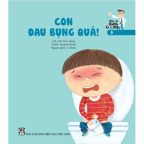 Bộ sách - Bác sĩ Kính Coong  - Truyện tranh thiếu nhi giúp bé biết chăm sóc sức khỏe