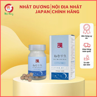 Hàng nhật viên uống ngủ ngon nemurira 180 viên nhật bản