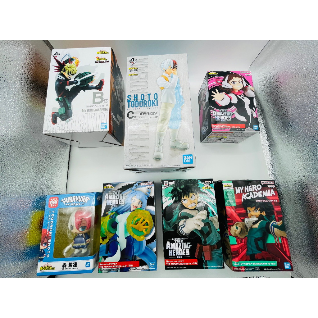 Mô hình Figure chính hãng My Hero Academia - MHA The Amazing Heroes