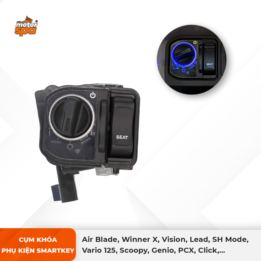 Smartkey Fkey - Vario 125, Winner X, Lead, Vision, AB, Scoopy, Genio,...