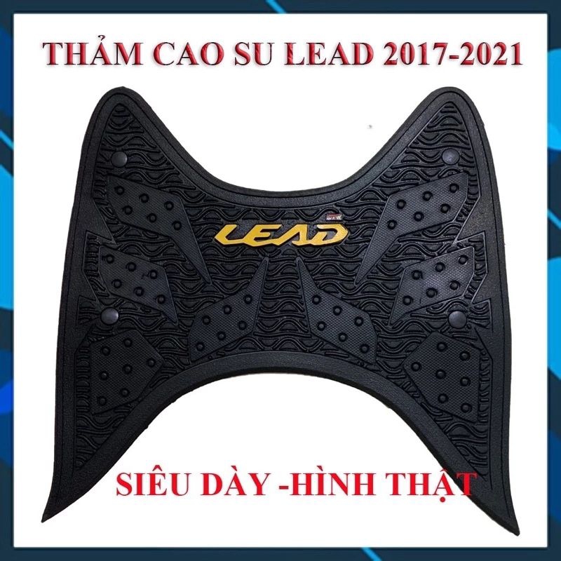 Thảm lót chân xe máy Honda LEAD 2013_2021 LOẠI Dày